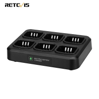 RETEVIS Single-row six-way Universal Rapid Charger for Retevis RT3