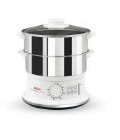 หม้อนึ่งไฟฟ้าสเตนเลส TEFAL รุ่น VC145130 สีขาว