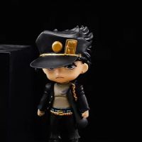 ผจญภัยแบบแปลกประหลาดตัวตุ๊กตาอะนิเมะอะนิเมะโจโจ้โมเดล Gashapon Giorno Giovanna Jotaro Kujo เครื่องประดับฟิกเกอร์แอ็คชั่นตุ๊กตาของเล่นเพื่อเป็นของขวัญน่ารัก