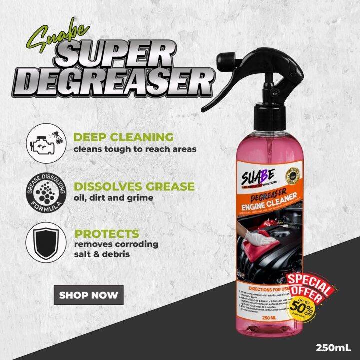 ENGINE DEGREASER Effectively Removes Grease Oil Dirt for Engines