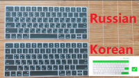 บน cw】ตัวป้องกันผิวแป้นพิมพ์ภาษารัสเซียเกาหลีสำหรับ Mac Magic Keyboard MLA22LLA1644 Silicon Mac ไร้สาย (2016)