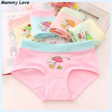 Hot 6Pcs Baby Soft Cotton Panties Cotton Little Girls Underwear Toddler  Briefs
