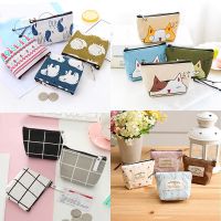 【YF】◑▤✠  Cartoon Fruit Print Coin Purse Kids Small Canvas Money Card Holder Wallet Earphone