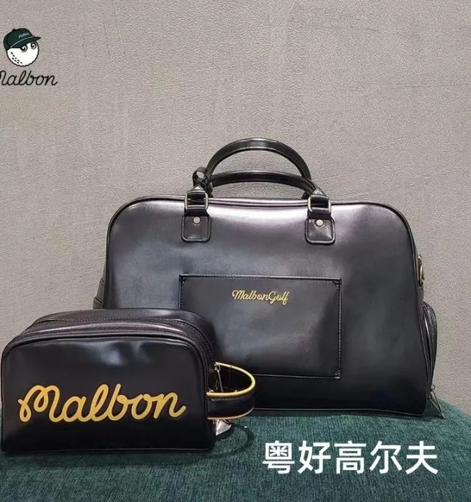 malbon-กระเป๋าใส่สัมภาระความจุกอล์ฟขนาดใหญ่สำหรับผู้ชายและผู้หญิงถุงเก็บของกางเกงเล่นกอล์ฟ-malbon-ใหม่