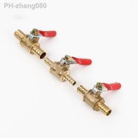 4mm 5mm 6mm 8mm 10mm 12mm 14mm 16mm 19mm Hose Barb Two Way Brass Pneumatic Shut Off Ball Valve Pipe Fitting Connector