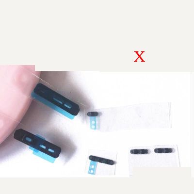 ❄✵☬ 10Set Full Set Bottom Louder Speaker Buzzer Microphone Anti Dust Mesh Net For iPhone X/XR/XS/XS Max