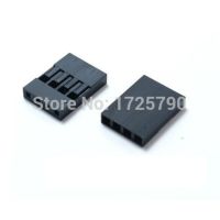 100pcs 2.54mm 4pin 4P Pitch Dupont Plastic Shell Head Plug  Housing Pin Header Jumper Wire Connector