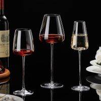 Light luxury net red party wine glass concave bottom champagne high-end grape goblet crystal top