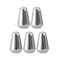 Japany 5 Pack Electric Guitar Plastic Slot Type Switch Tips 5 Way Chrome Platedhot