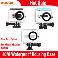 40M Waterproof Housing Case For Xiaomi Yi Action camera Diving Waterproof Sports Box Underwater camera housing For Xiaomi yi