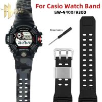 Mens Silicone Watch With Accessories For Casio Cat Man Series 3410 G-SHOCK GW-9400 GW9300 Resin Rubber Watch Strap Waterproof