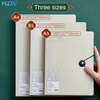 Diary A5 B5 A4 Solid Color Loose Leaf Binder Notebook Inner Core Cover Note Book Journal Planner Office Stationery Supplies Note Books Pads