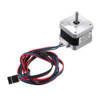 Nema 17 Stepper Motor Bipolar 4 Leads 34มม.12V 1.5 A 26Ncm(36.8Oz.In) 3D มอเตอร์เครื่องพิมพ์42Shd0001