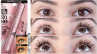 Maybelline Lash sensational sky high mascara แปรงมาสคาร่าแบบพิเศษ Flex Tower มีความโค้งงอ และขยายขนตาทุกเส้นจากโคนจรดปลาย มาสคาร่าสูตรกันน้ำ