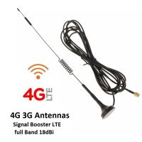 เสาอากาศ 4G 3G Spring+Oscillator สัญญาณแรง for Signal Booster LTE full Band 18dBi Communication Antenna With Magnetic Bottom