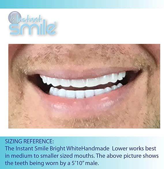 Denture bottom perfect instant smile, tooth bottom Lazada