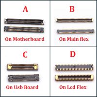 2 ชิ้นสําหรับ Samsung Galaxy M51 M515 M515F S20 FE S20FE 5G G7810 G781 หน้าจอแสดงผล LCD Flex FPC Connector Plug On Board 78 40 Pin