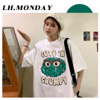 LH.Monday   ? เสื้อยืดสกรีนลายการ์ตูน สุดCUTE?   วัสดุคุณภาพดี เรียบง่ายและหลากหลาย เป็นมิตรกับผิว สะดวกสบาย?   ❗