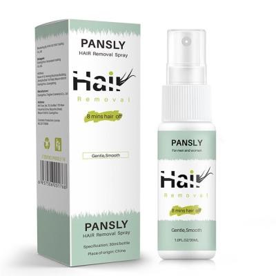 Pansly 8 mins Hair off Removal Cream Face Body Pubic Depilatory Beard Bikini Legs Armpit Painless Spray