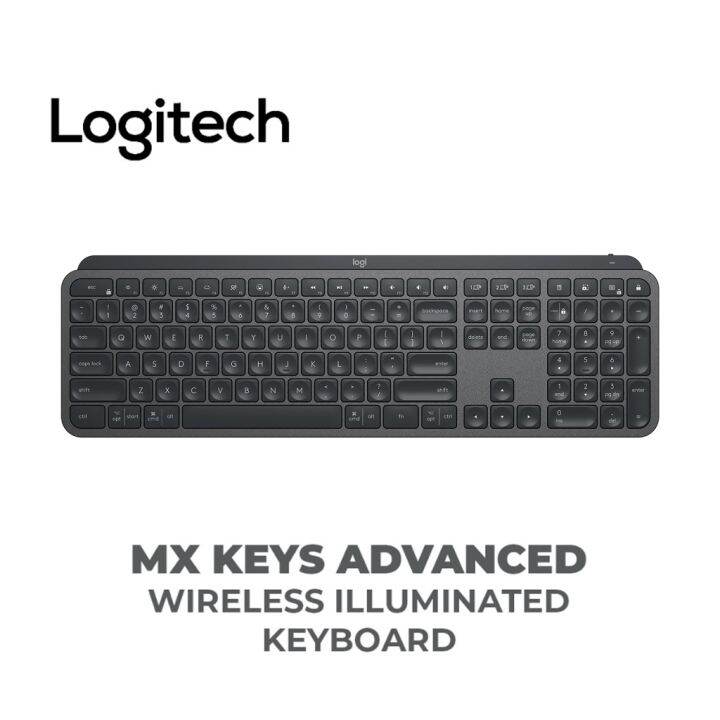 Logitech MX KEYS Advanced Wireless Illuminated Keyboard | Lazada PH