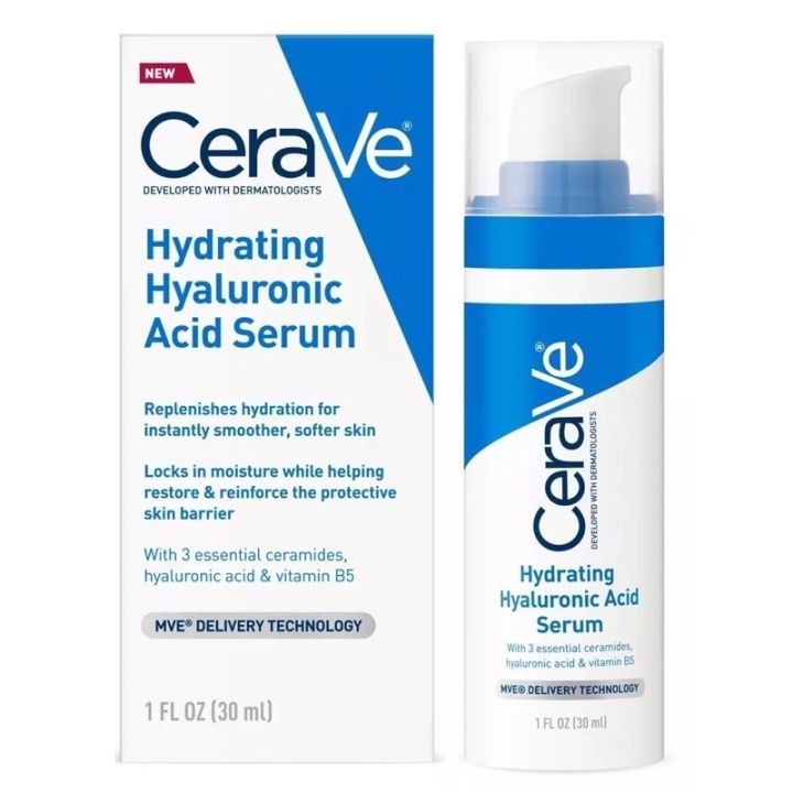 CeraVe Hydrating Hyaluronic Acid Serum, 30ml Lazada PH