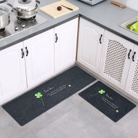 Anti-slip Kitchen Mat Long Bath Car Four-leaf Cover Entrance Doormat Tae Absorbent Bedroom Doormats Room Floor Mats Rugs