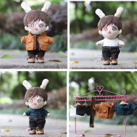 20cm Cotton Plush Doll Clothes The Same Scarf Jacket as Xiao Zhan 20CM Doll Jacket Dress Up Accessories