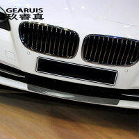 Car Styling Carbon fiber For BMW 5 Series f10 F18 f07 5gt Front Bumper Splitter Lip Diffuser Chin Bumper Body Cover Sticker Trim