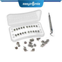 Easyinsmile วัสดุทันตกรรมสำหรับโลหะ Self Ligating Orhto cket Mini ces Rothmbt 345 022ใหม่ล่าสุดคุณภาพสูง