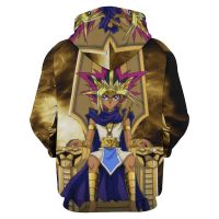 Yu Gi Oh Game Hoodie for Men Clothing New 3D Anime Duel Monsters Printed Hoodies Women Harajuku Fashion Kids Tops y2k Pullovers