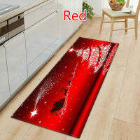 60*90cm/60*180cm Christmas Entrance Door Mat Kitchen Non-slip Floor Mats Bathroom Area Rug Carpet （7 Styles）