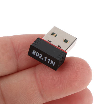 [CHE] อะแดปเตอร์มินิยูเอสบีไวไฟเสาอากาศ802.11n 150Mbps การ์ดเครือข่ายดองเกิลเครื่องรับสัญญาณ USB ไร้สายสำหรับแล็ปท็อปเดสก์ท็อป Wi-Fi ภายนอก
