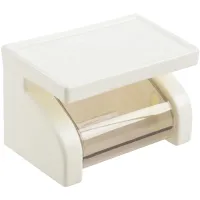 Waterproof Toilet Paper Holder Tissue Roll Stand Box with Shelf Rack Bathroom Toilet Roll Holders