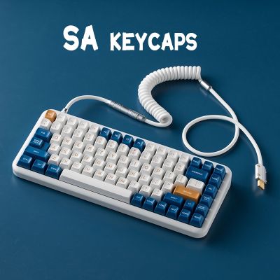 New Arrival SA profile double shot keycaps ABS Flamingo By the Sea GMK Godspeed socks Shimmer theme keycap