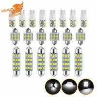 Martino ไฟไฟ LED ตกแต่งภายในรถยนต์ T10/31มม./DC12V 42SMD อเนกประสงค์ไฟอ่านหนังสือหลอดไฟ Led ชุดผสม20ชิ้น