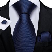 【cw】 DiBanGu Top Tie for Men Silk Men 39;s Hanky Neck Business Wedding Set MJ-7140 【hot】