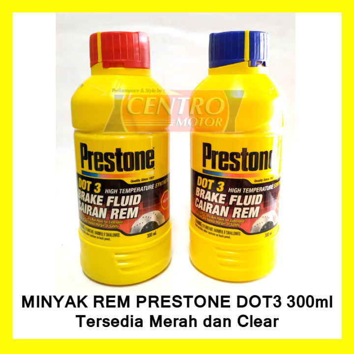 Minyak Rem Prestone Dot 3 300ml Merahputih Prestone Brake Fluid Dot3 300ml Lazada Indonesia 2098