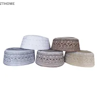 ZTHOME ชายอิสลาม kippot หมวกมุสลิมอินเดีย veludo indio arabisch kippa สวดมนต์หมวก