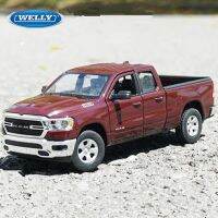 Welly 1/27 DODGE RAM 1500ล้อแม็กรถกระบะรถโมเดล D Iecast จำลองโลหะของเล่นนอกถนนยานพาหนะรุ่นจำลองของขวัญเด็ก