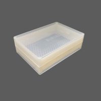 10 Pcs Beekeeping Tool 500g Honey Cassette Transparent Plastic Nest Honey Nest Honey Box Nest Removable Clean And Sanitary