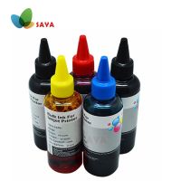 5X100Ml ชุดเติมหมึกเครื่องพิมพ์สำหรับ Epson Brother Dell Kodak Inkjet Ciss 4สีหมึกจัดส่งที่รวดเร็ว