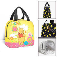 น่ารัก ฉนวนถุงอาหารกลางวัน Boy Girl Travel Thermal Cooler Tote ถุงอาหารแบบพกพานักเรียนโรงเรียนถุงอาหารกลางวัน