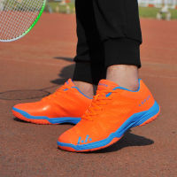 New Blue Orange Men nd Badminton Shoes Outdoor Sport Sneakers Breathable Female Male Tennis Shoes Training zapatillas tenis