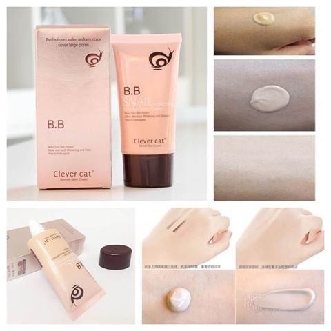 บีบีหอยทาก-clever-cat-snail-b-b-snail-whitening-blemish-balm-cream-50ml