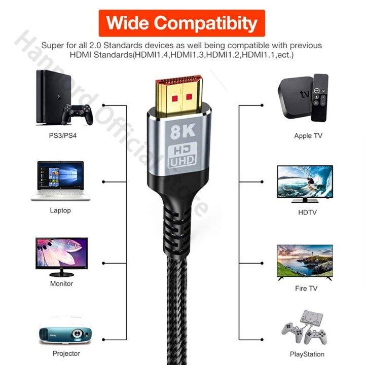 8k-hdmi-compatible-cable-2-1-8k-60hz-4k-120hz-48gbps-earc-arc-hdcp-ultra-high-for-laptop-ps3-ps4-tv-projectors-monitor