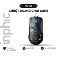Chuột Chơi Game INPHIC W10 Với Vỏ Tổ Ong Trọng Lượng Nhẹ Cảm Biến Quang thumbnail
