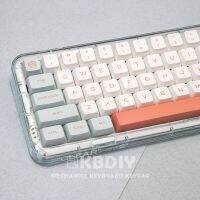 KBDiy GMK Salmon PBT Keycap MDA Profile DYE-SUB Anime Keycaps for Mechanical Keyboard DIY Custom 135 Key Caps Set Nj80 GMMK Pro