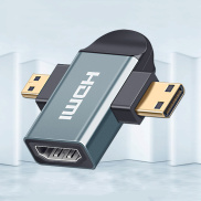 Baoblaze 3-in-1 HDMI to Mini Micro HDMI Adapter