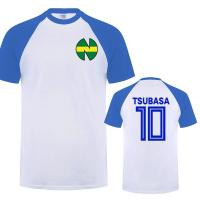 Captain Tsubasa T Shirt Anime Cotton Short Sleeve Tsubasa Ozora Nankatsu Cosplay Tops Tshirt Gift Tee LSD-001