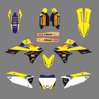 for Suzuki RMZ450 2018 2019 2020 2021 RM-Z450 RM-Z RMZ 450 Full Frame Body Fairing Decals Motorcycle Racing 3M Graphic Stickers Decals  Emblems